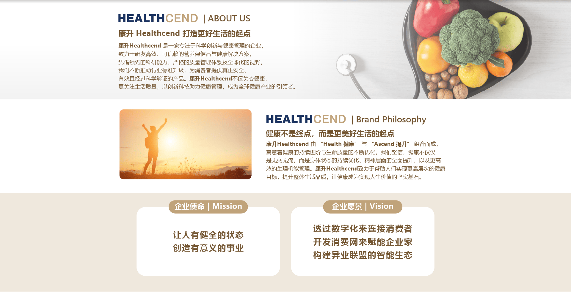 HEALTHCEND - About Us