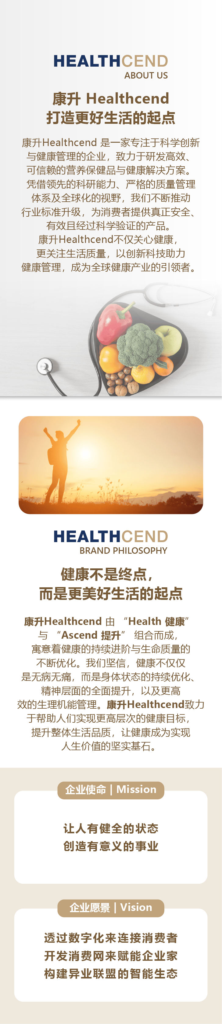 HEALTHCEND - About Us