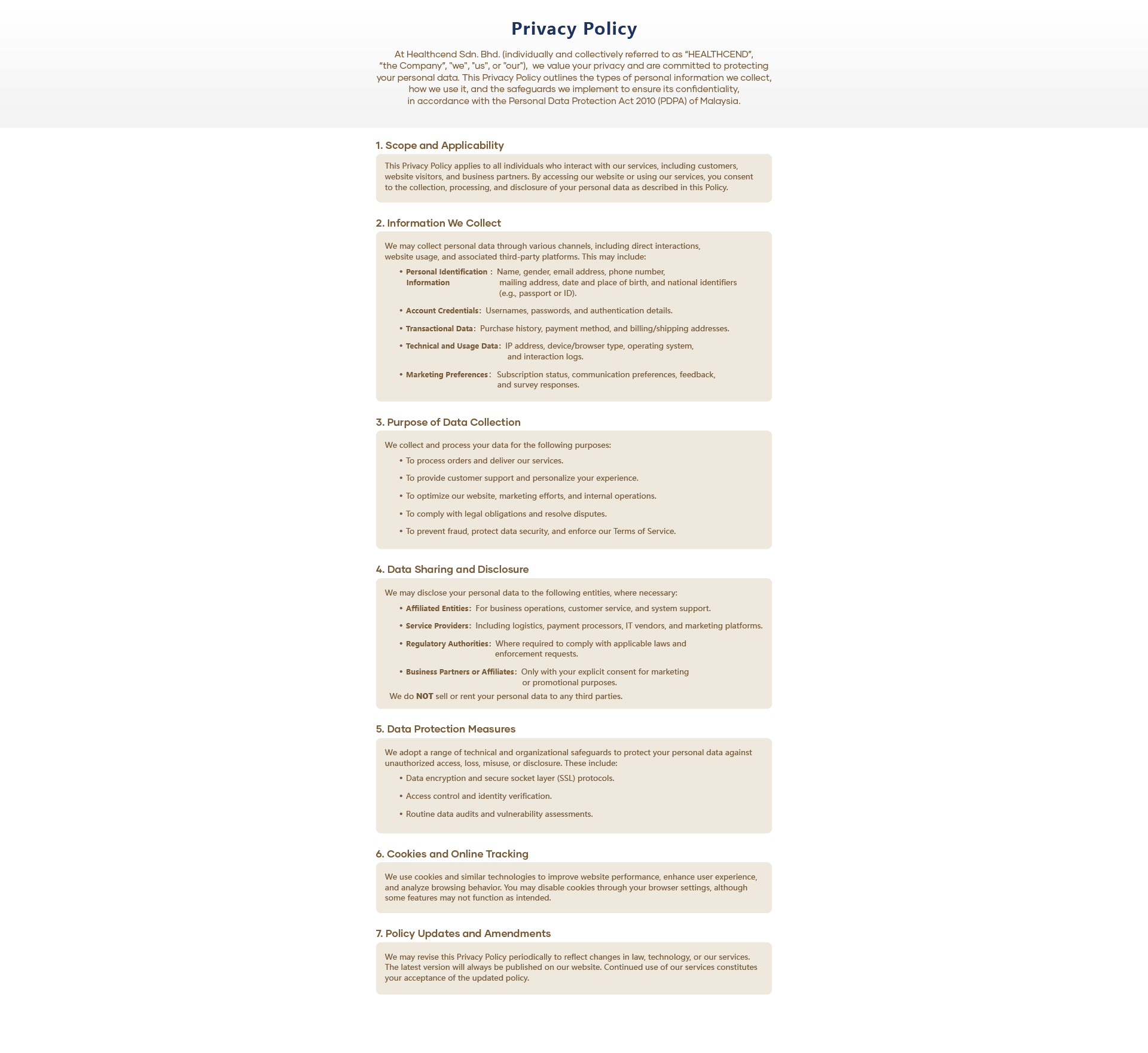 Privacy Policy